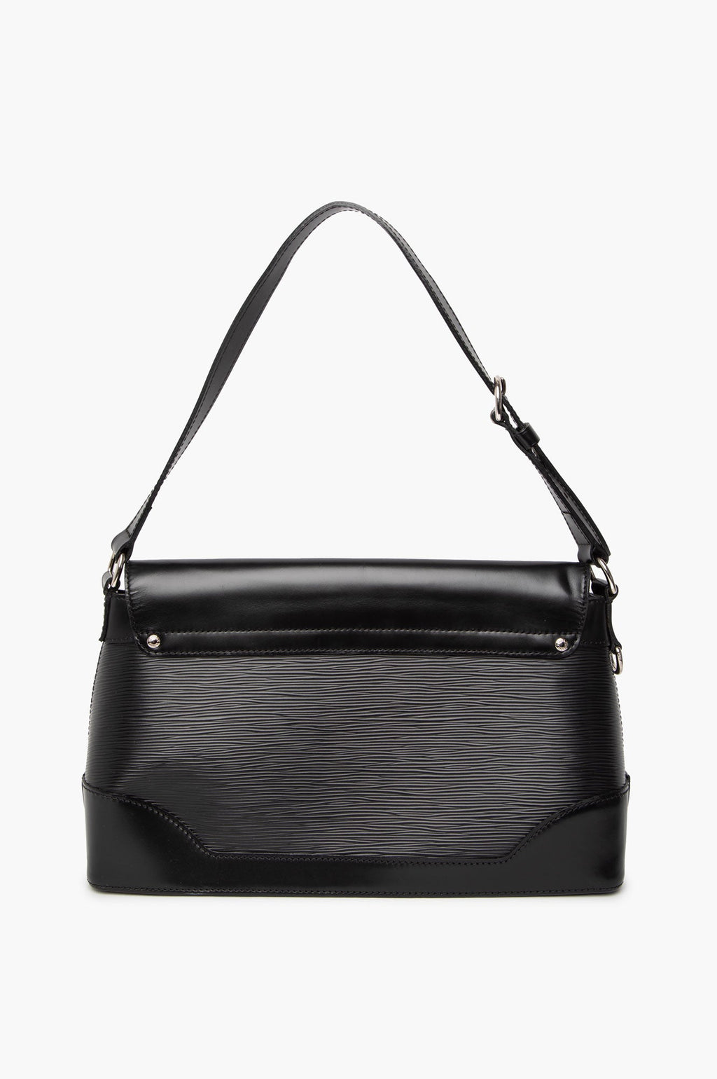Louis Vutton Black Epi Bagatelle PM Shoulder Bag