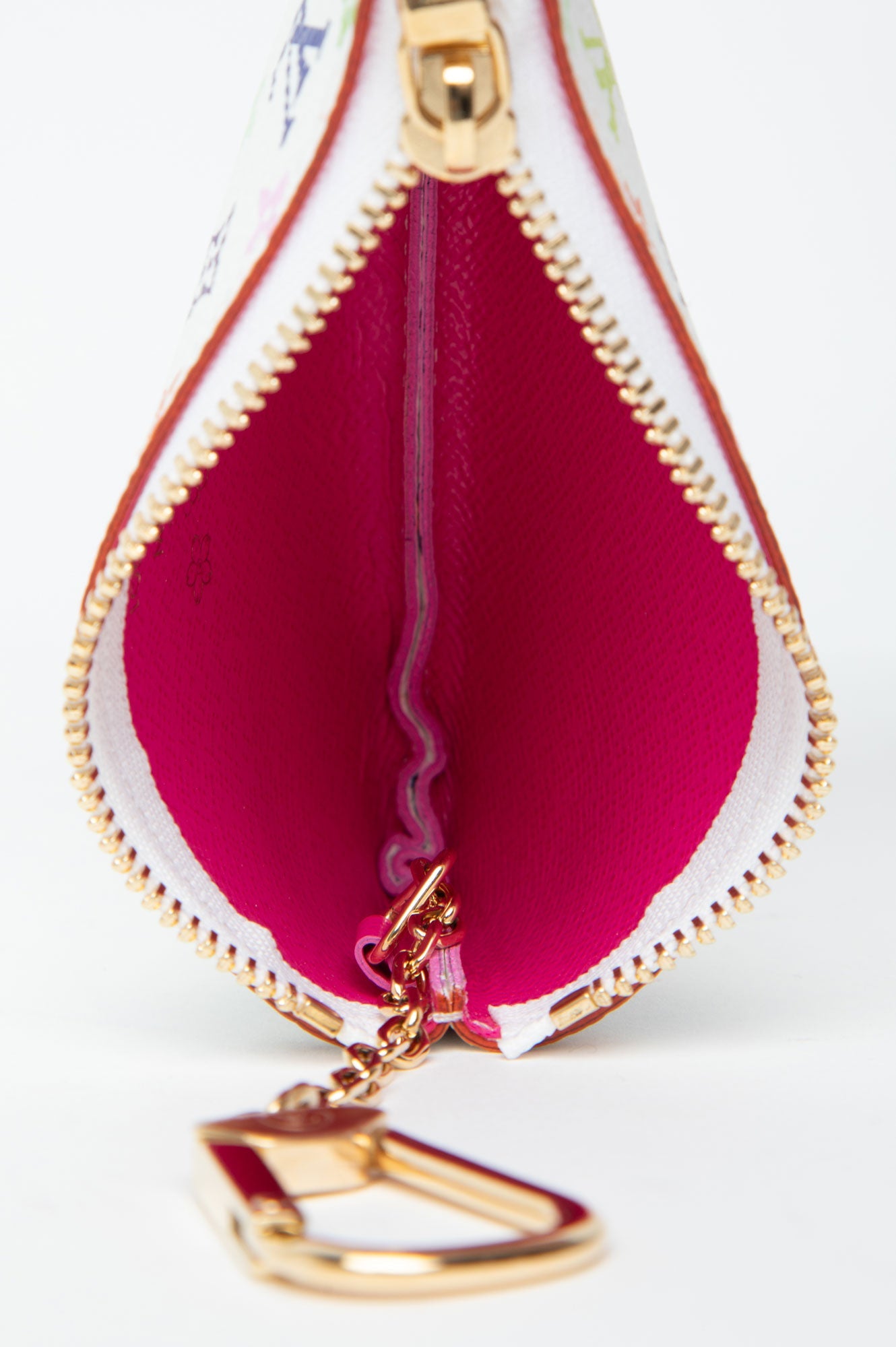 Louis Vuitton x Takashi Murakami Monogram Multicolour Key Pouch
