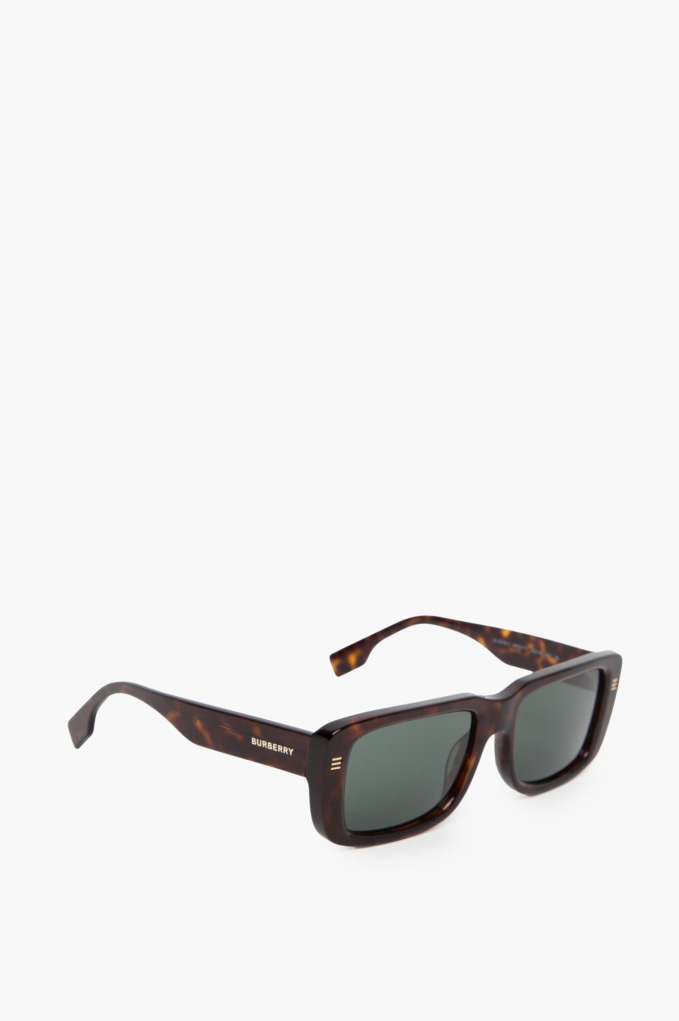 Burberry Brown Square Sunglasses Mens