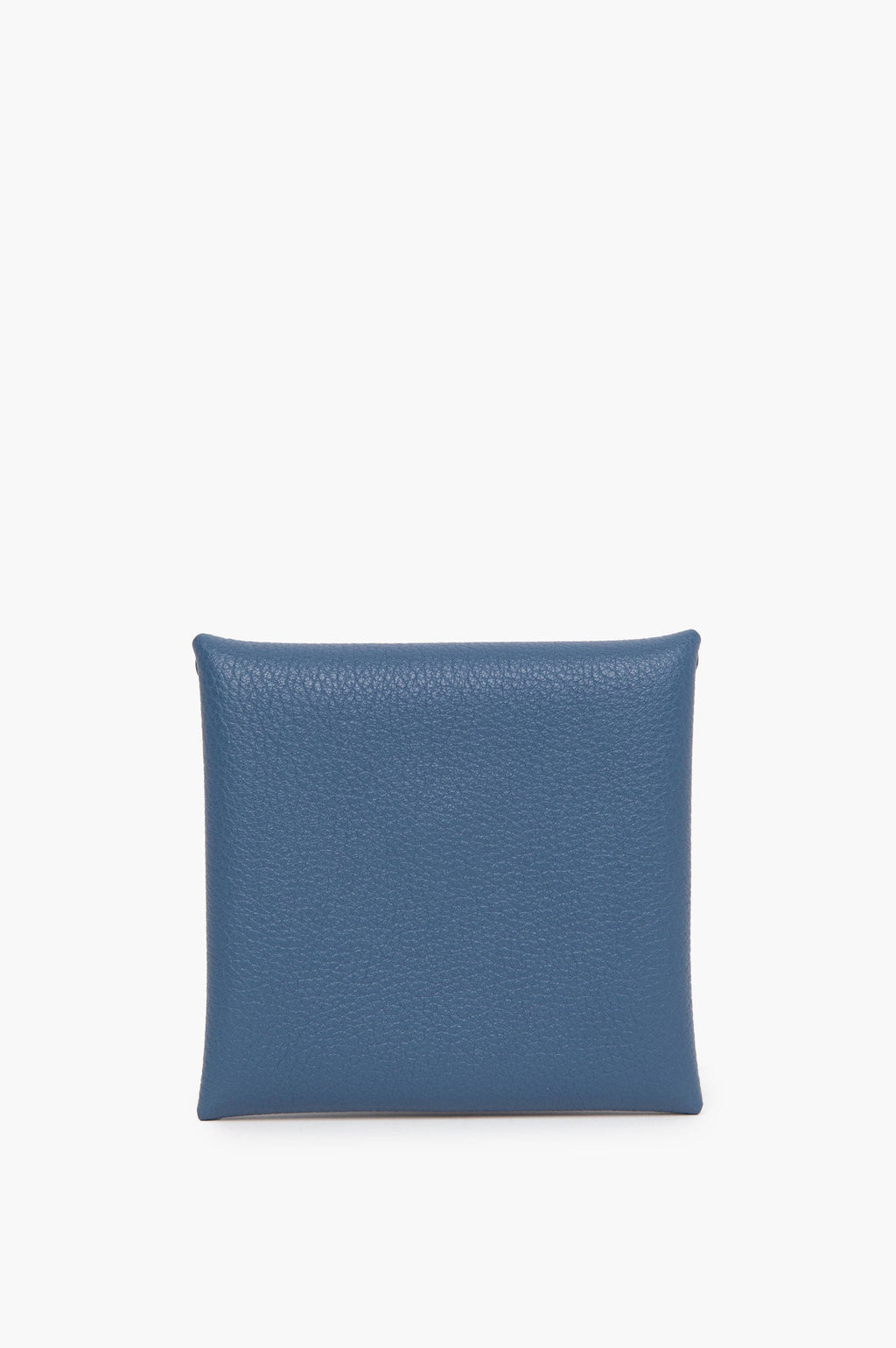 Hermes Blue Bastia Card Wallet