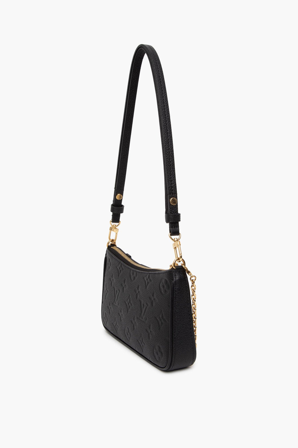 Louis Vuitton Black Empreinte Leather Easy Pouch On Strap