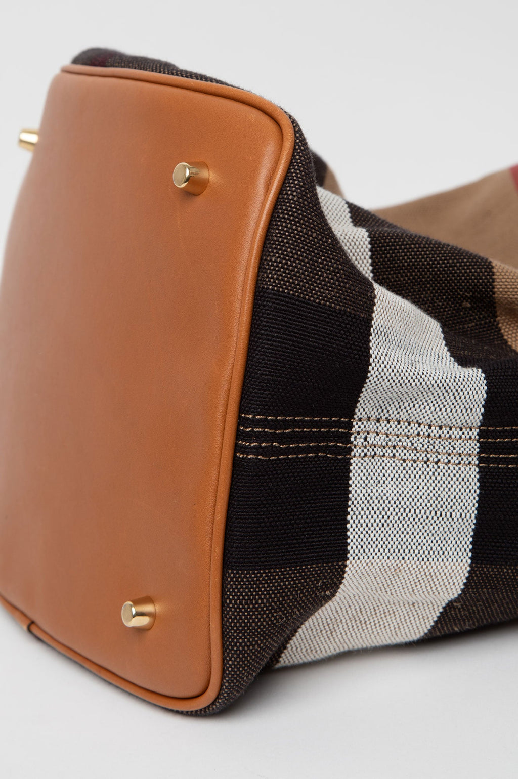 Burberry Nova Check Ashby Bucket Bag