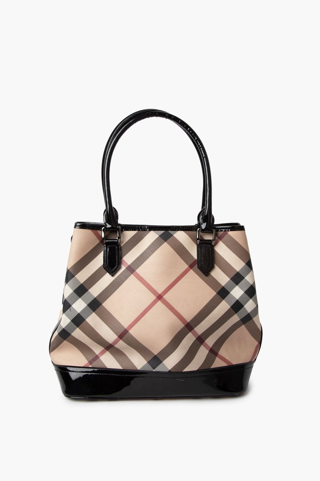 Burberry Supernova Check Coated Canvas Shoulder Bag