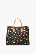 Louis Vuitton x Yayoi Kusama OTG MM Monogram 3D Dots Tote Bag
