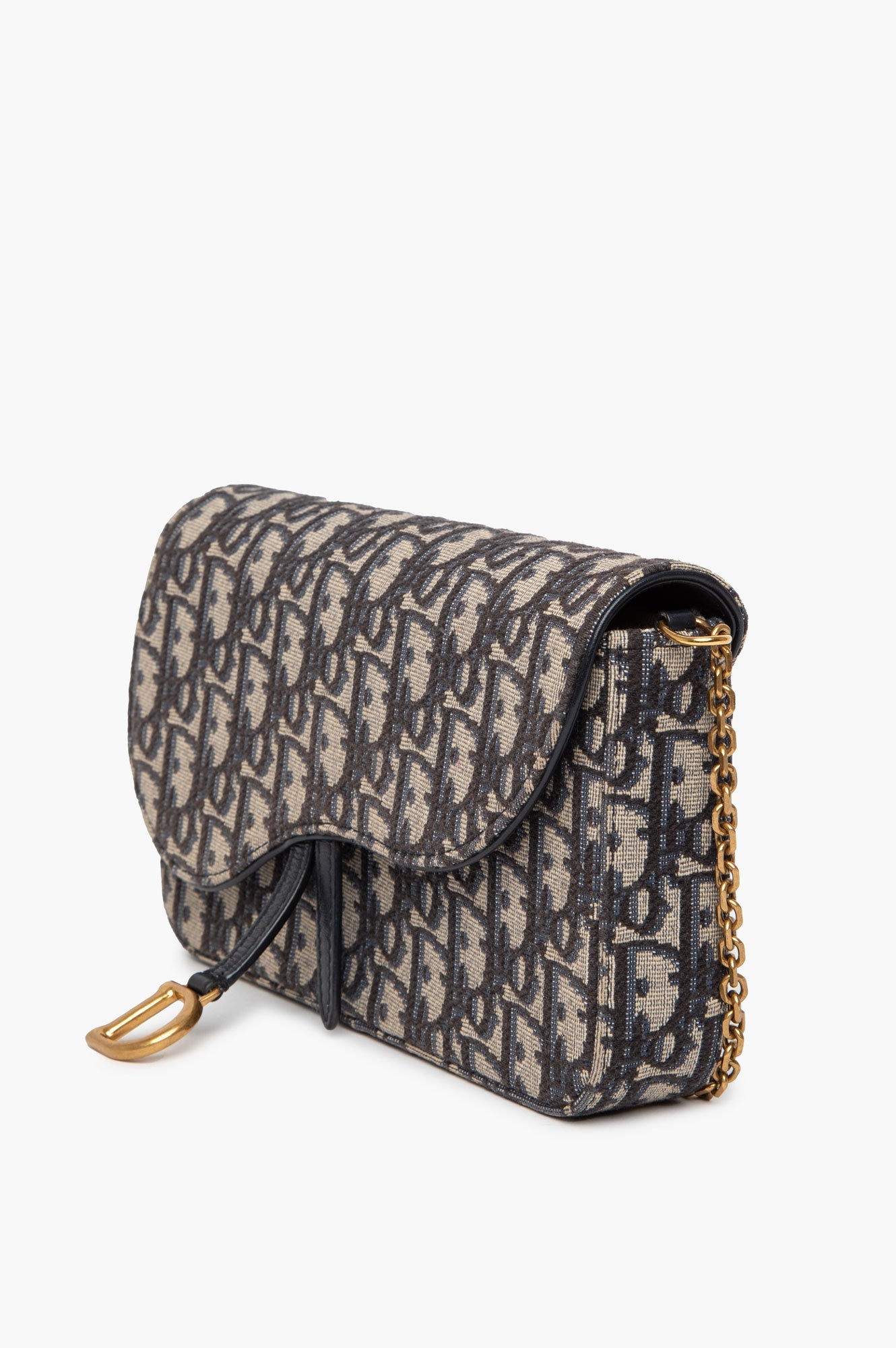 Christian Dior Oblique Saddle Medium Saddle Bag