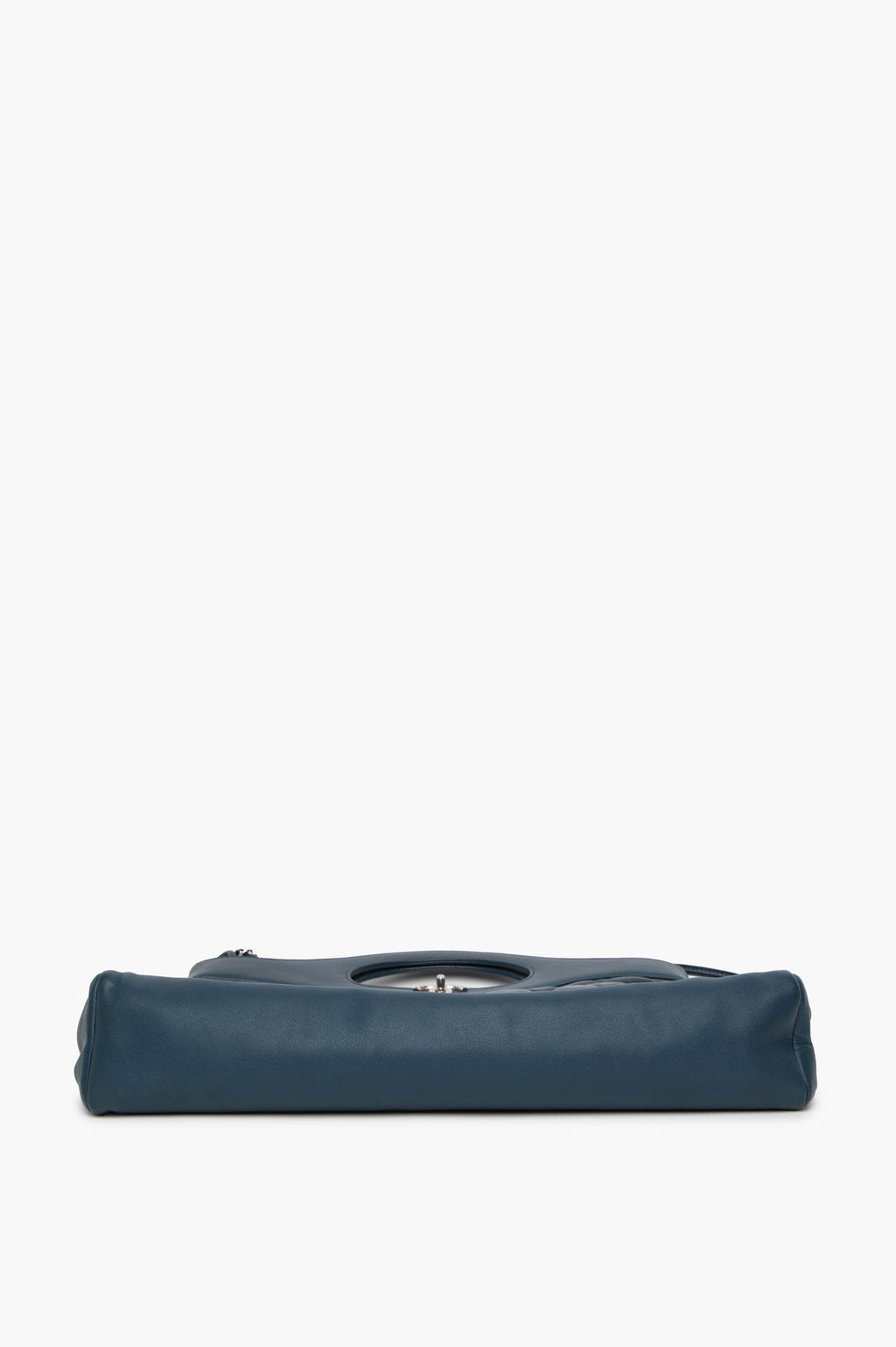 Chanel Navy Quilted Aged Calfskin Large 31 Shopping Tote Bag