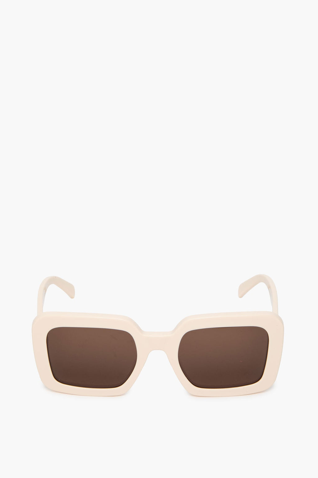 Celine Triomphe 56MM Beige Frame Sunglasses