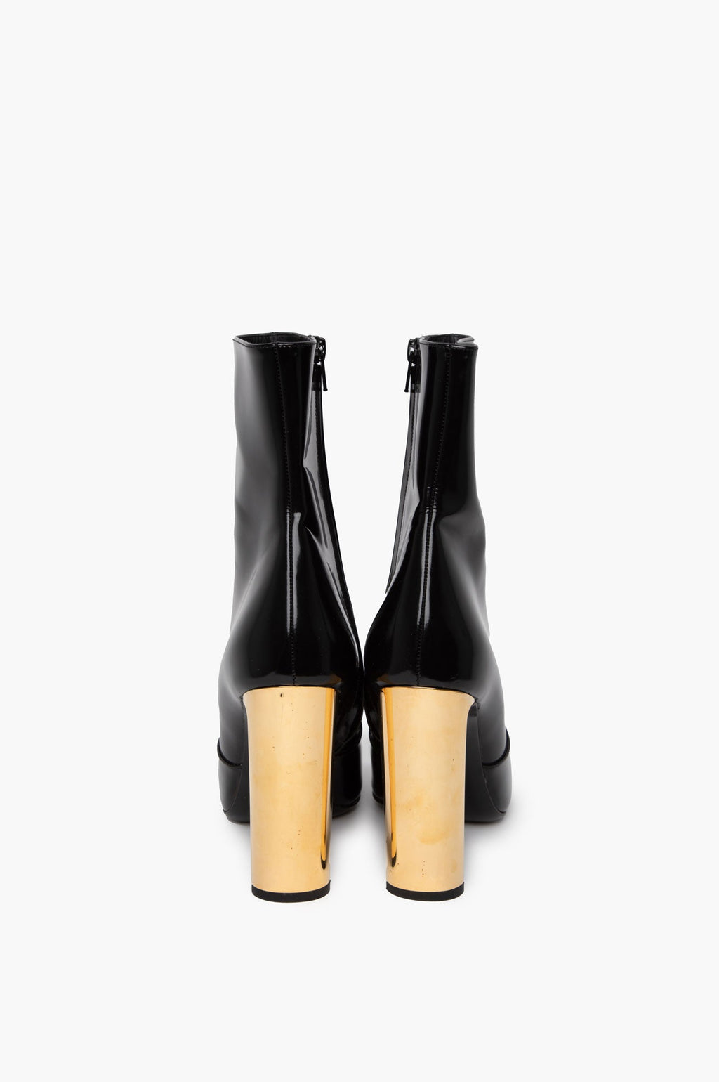 Saint Laurent Patent Boots Size 40