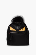 Fendi Black Monster By the Way Backpack