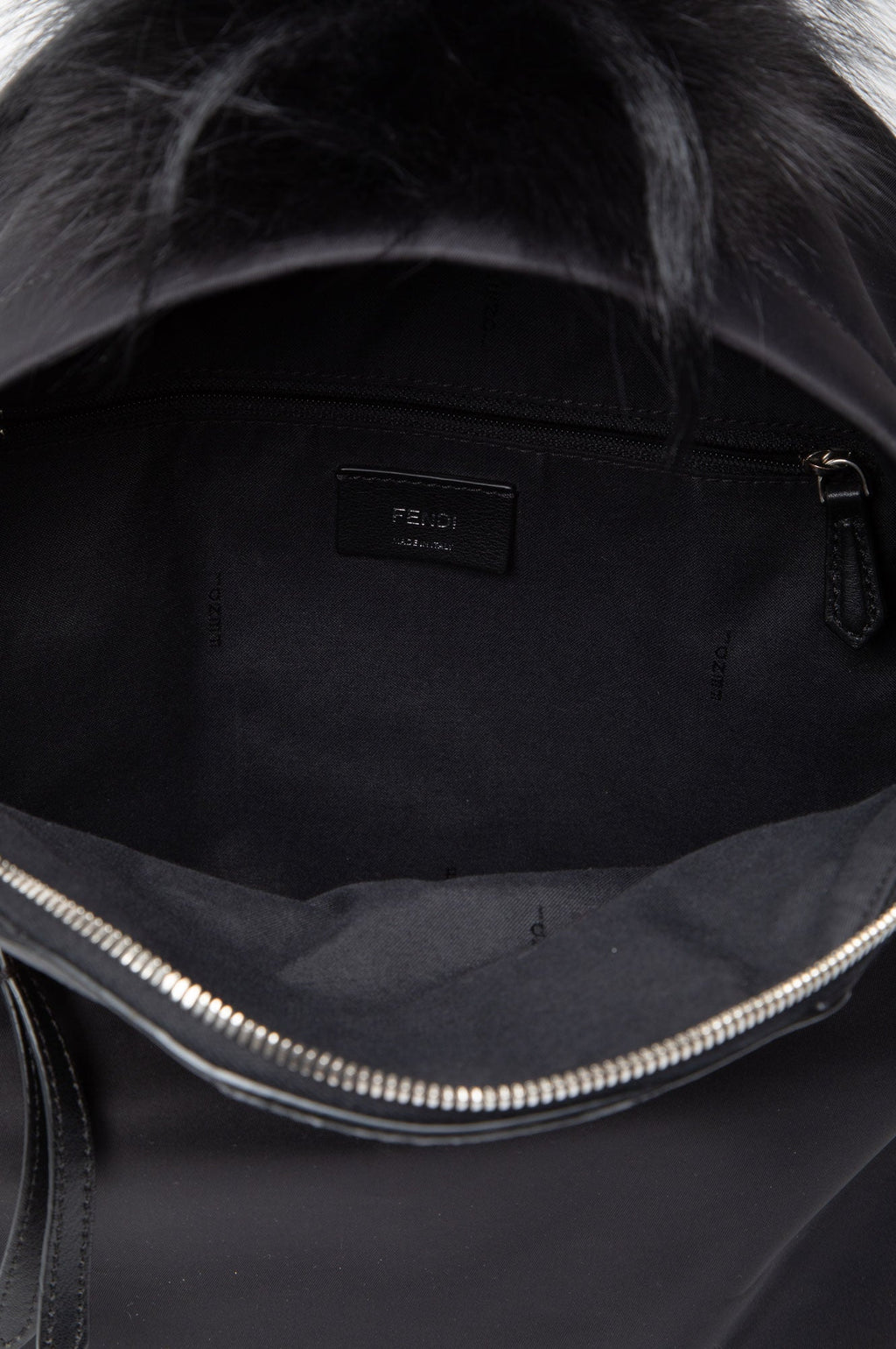 Fendi Black Monster By the Way Backpack