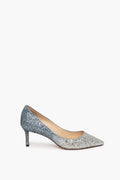Jimmy Choo Silver Sparkle Pumps Size 36.5