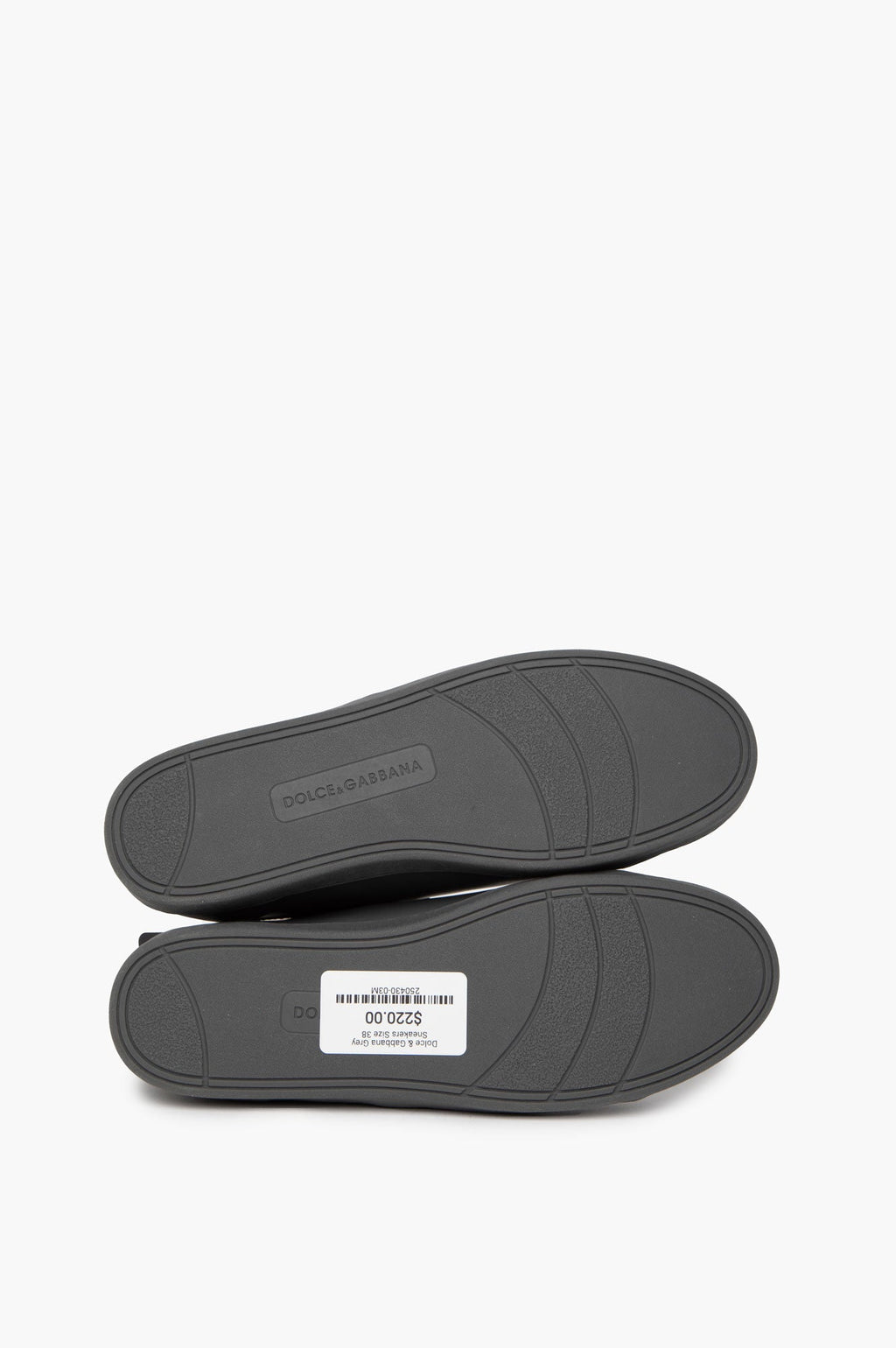Dolce & Gabbana Grey Sneakers Size 38
