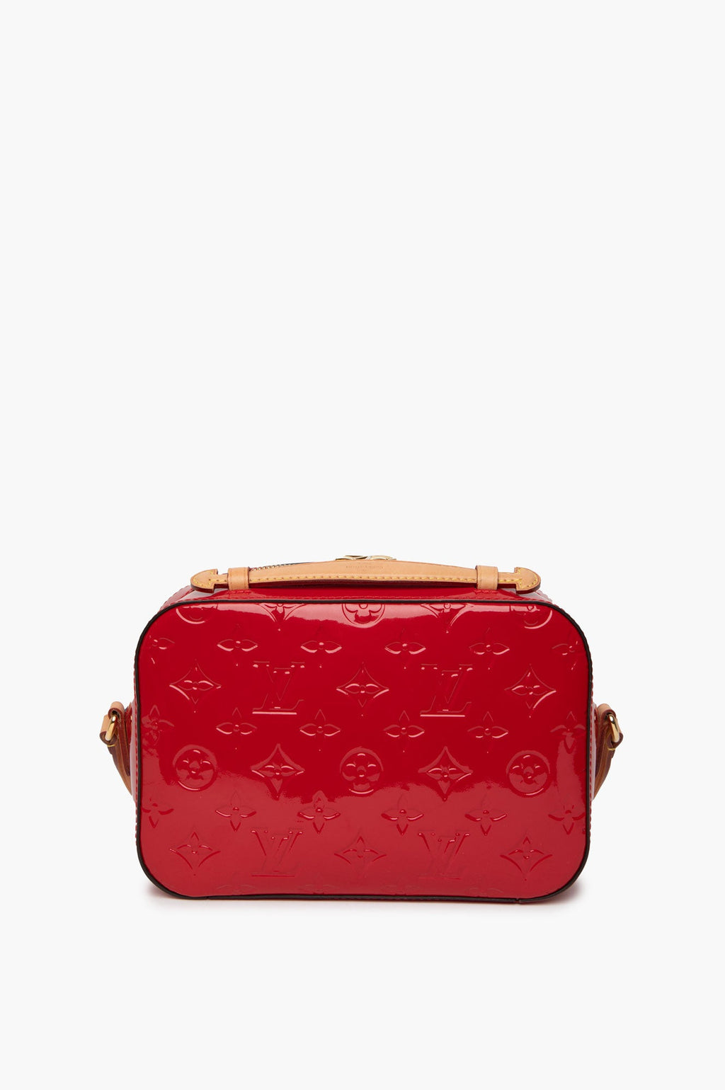 Louis Vuitton Red Santa Monica Crossbody Bag