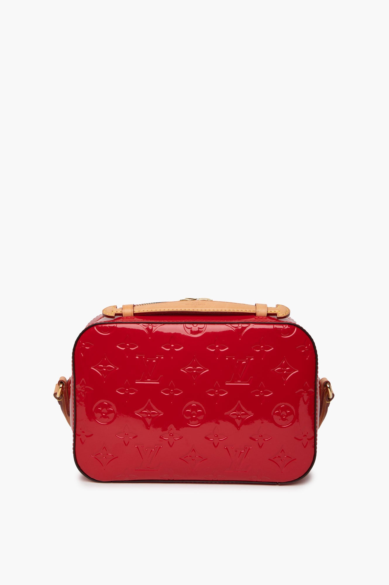 Louis Vuitton Red Santa Monica Crossbody Bag