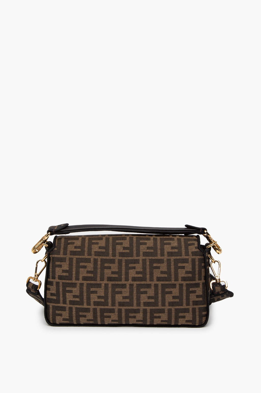 Fendi  FF Jacquard 2-Ways Baguette Bag