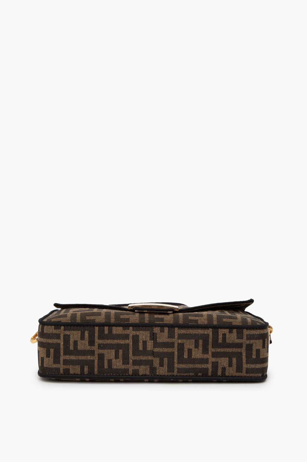 Fendi  FF Jacquard 2-Ways Baguette Bag