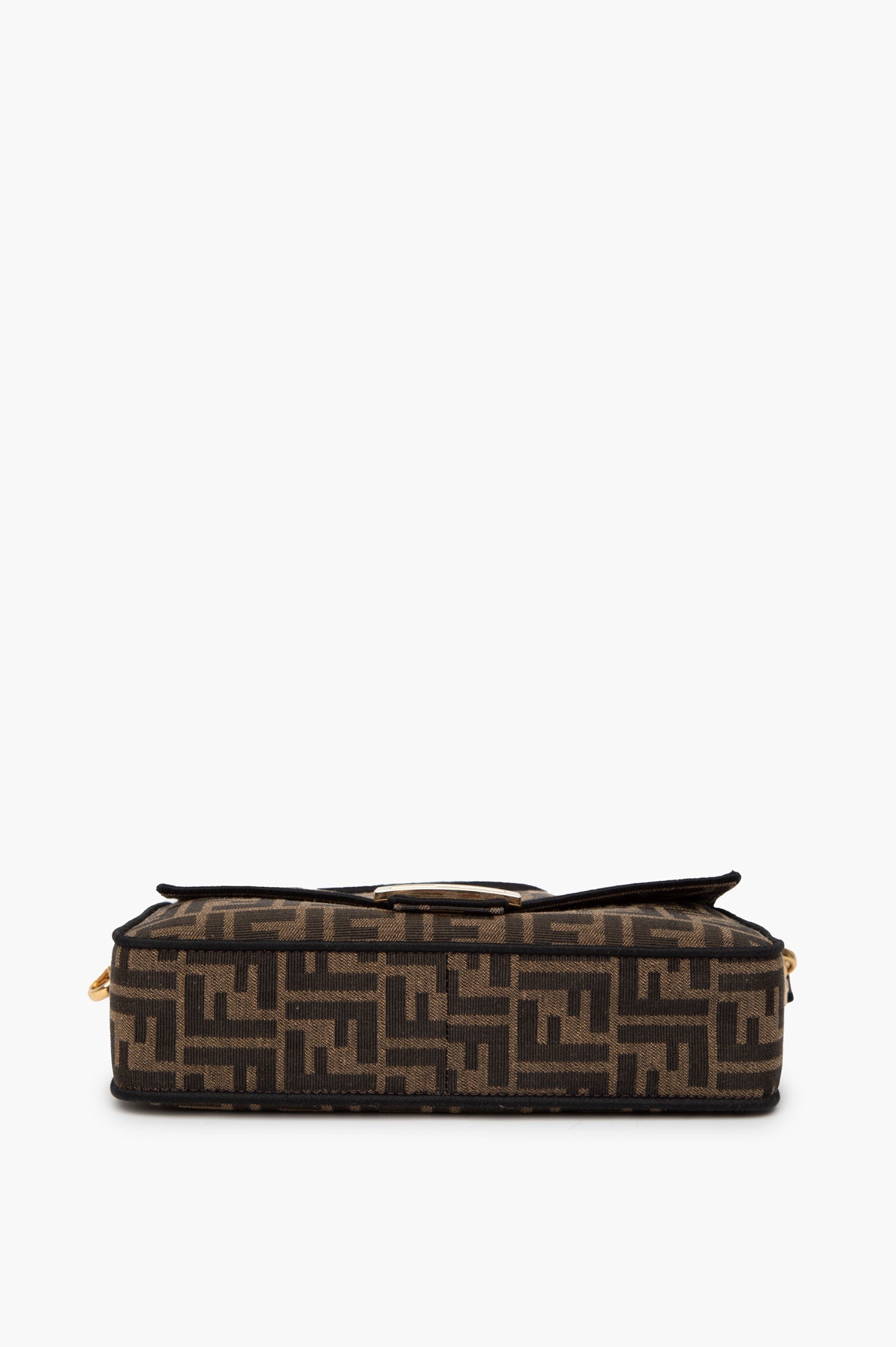 Fendi  FF Jacquard 2-Ways Baguette Bag