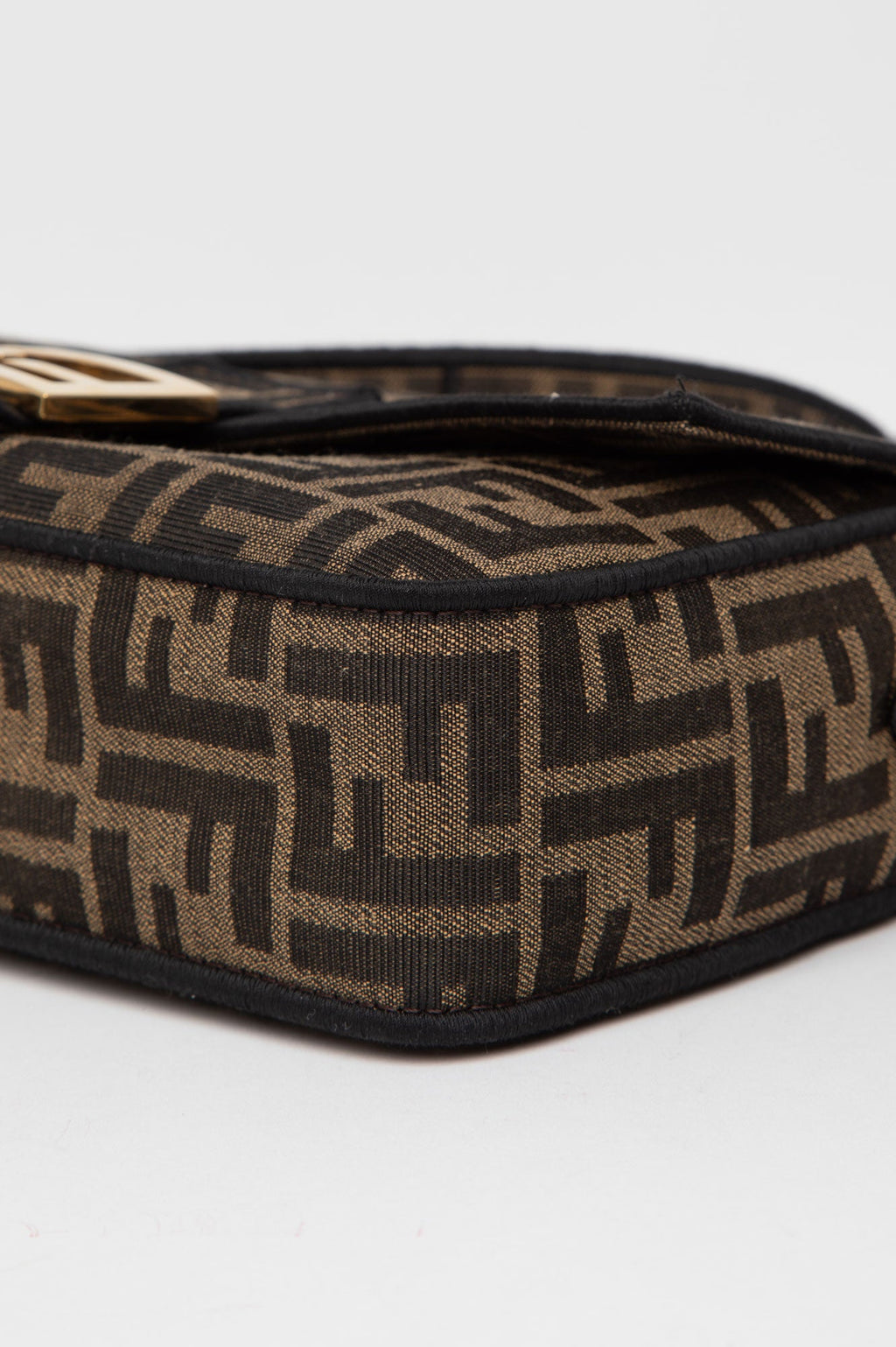 Fendi  FF Jacquard 2-Ways Baguette Bag