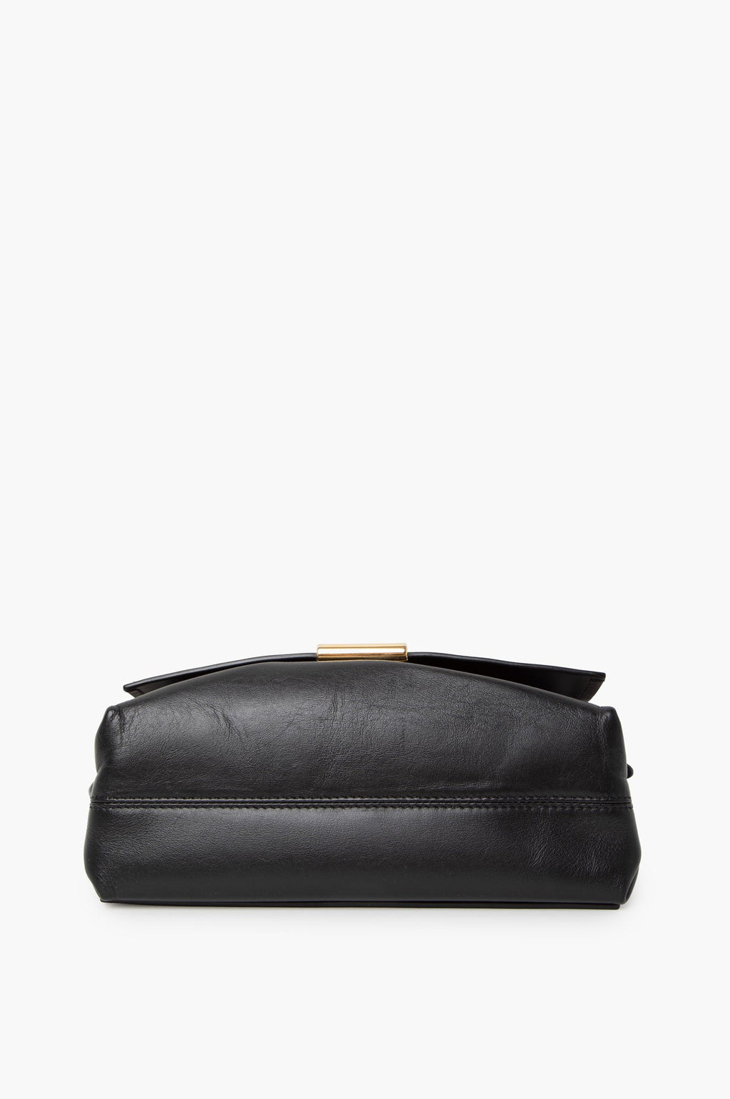 Off-White Black Off White Medium Binder Clip Shoulder Bag