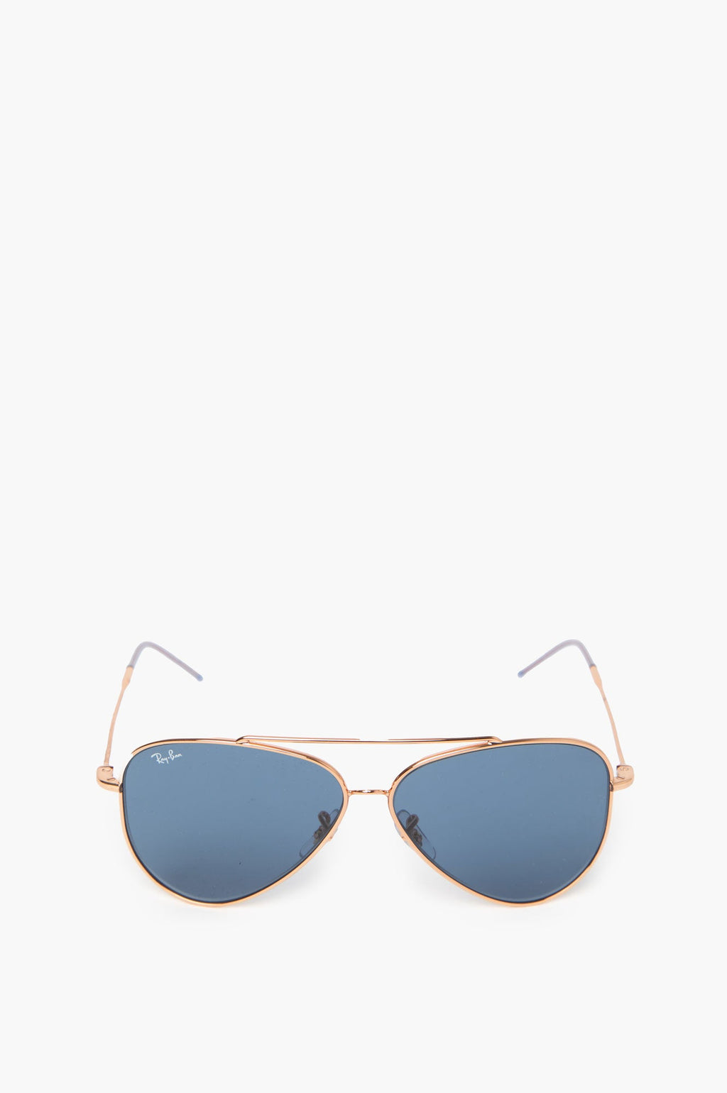 RayBan Gold Frame Aviator Sunglasses