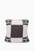 Hermes Black and White Avalon Size Small Pillow