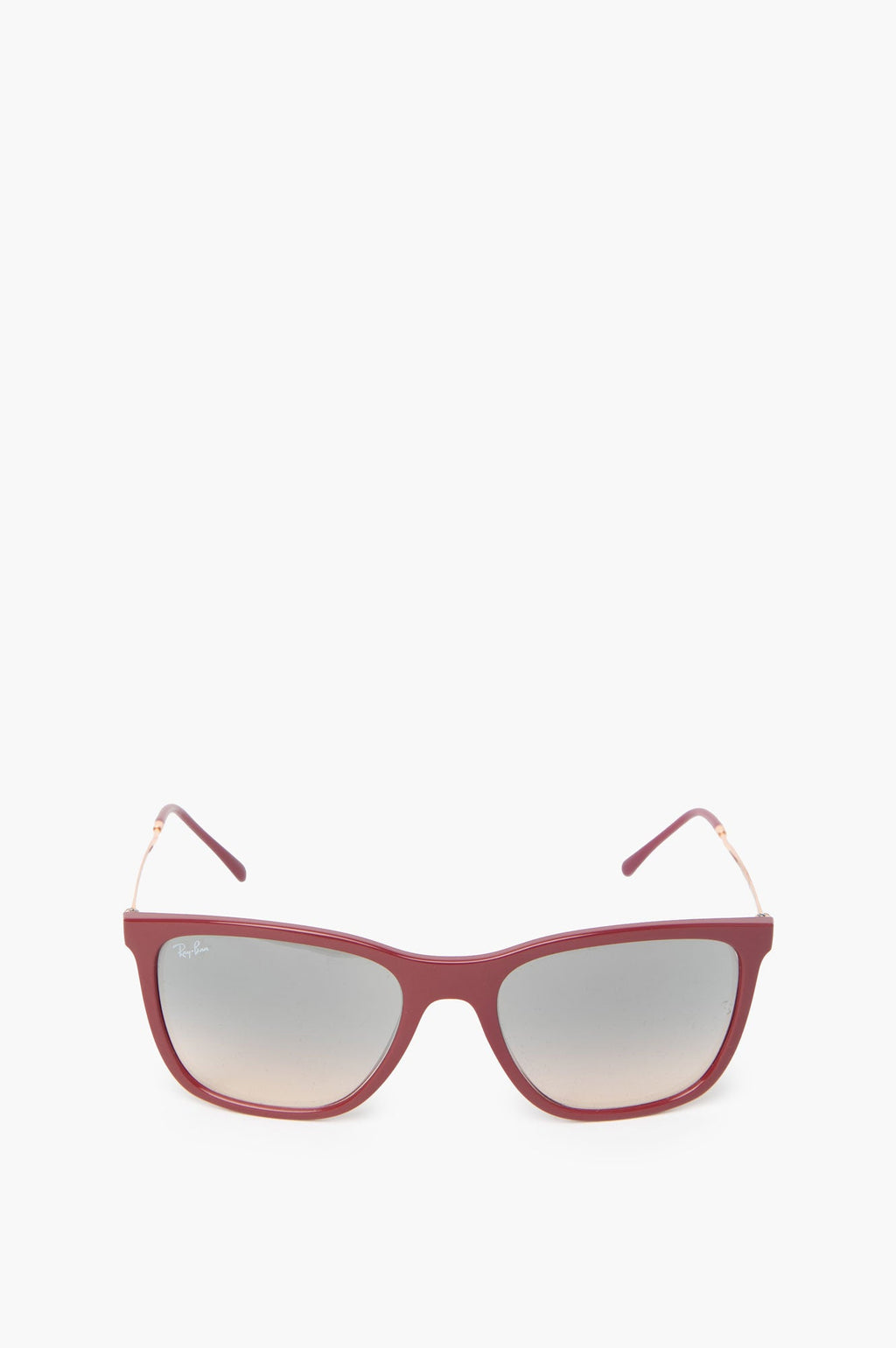 Rayban Red Round Sunglasses