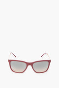 Rayban Red Round Sunglasses