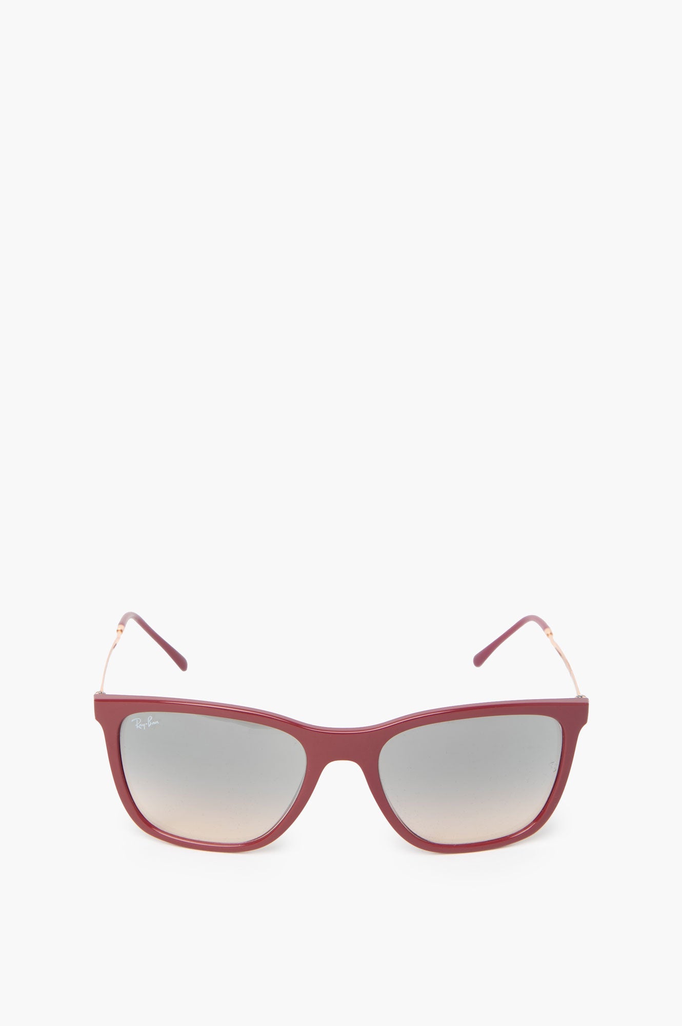 Rayban Red Round Sunglasses