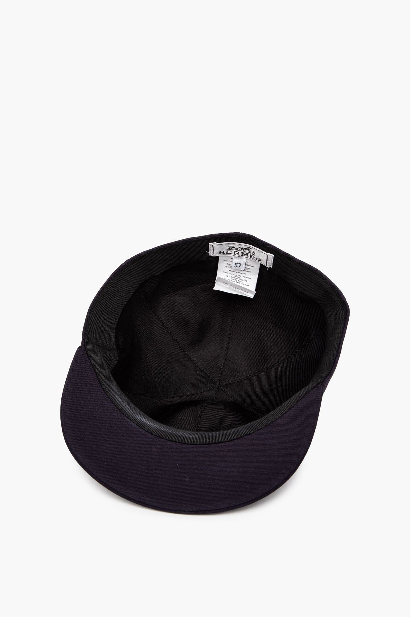 Hermes Milano Blue Cap Size 57