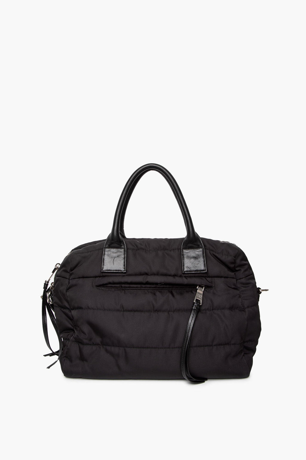 Prada Black Nylon Tote Bag