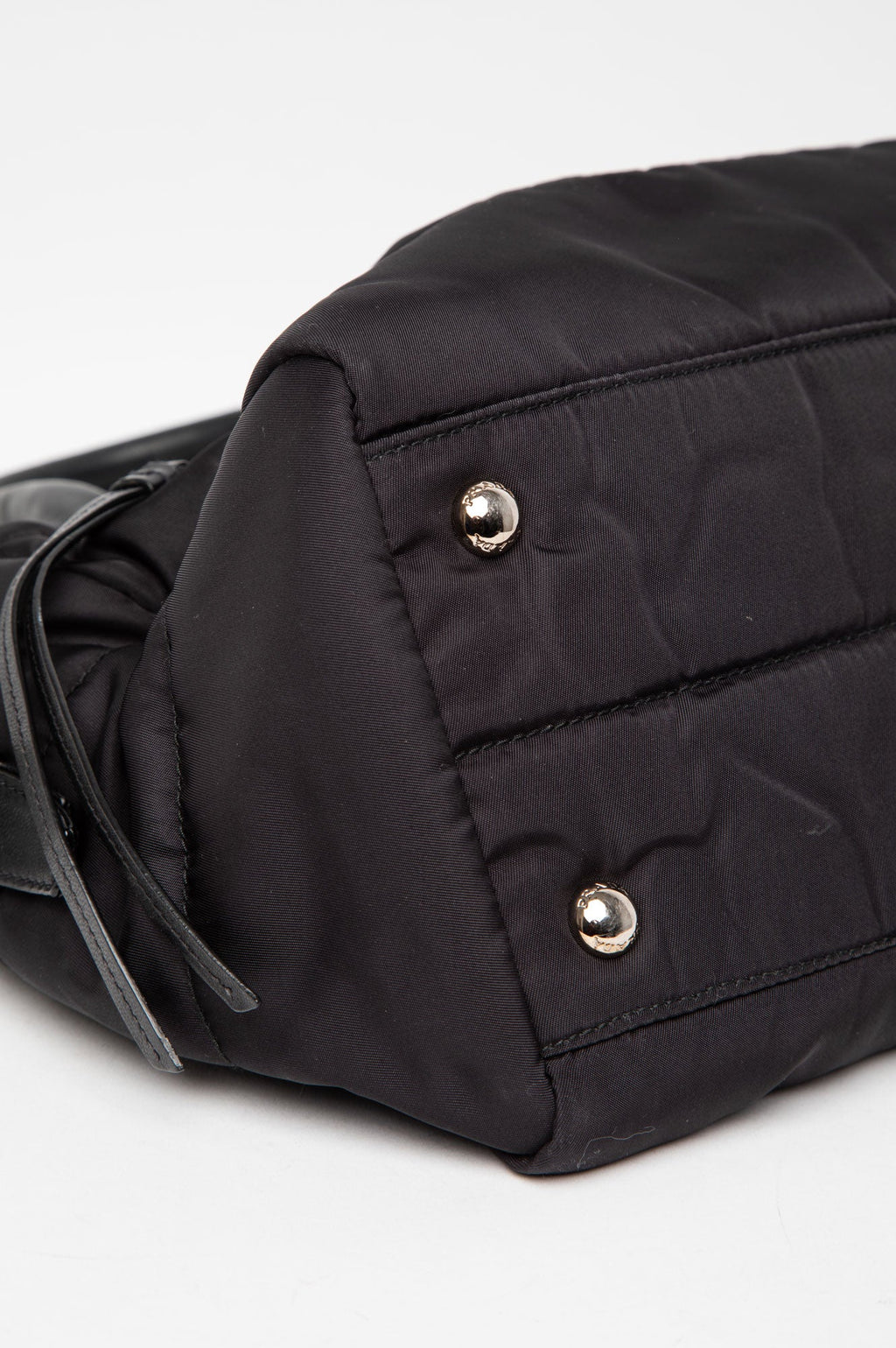 Prada Black Nylon Tote Bag