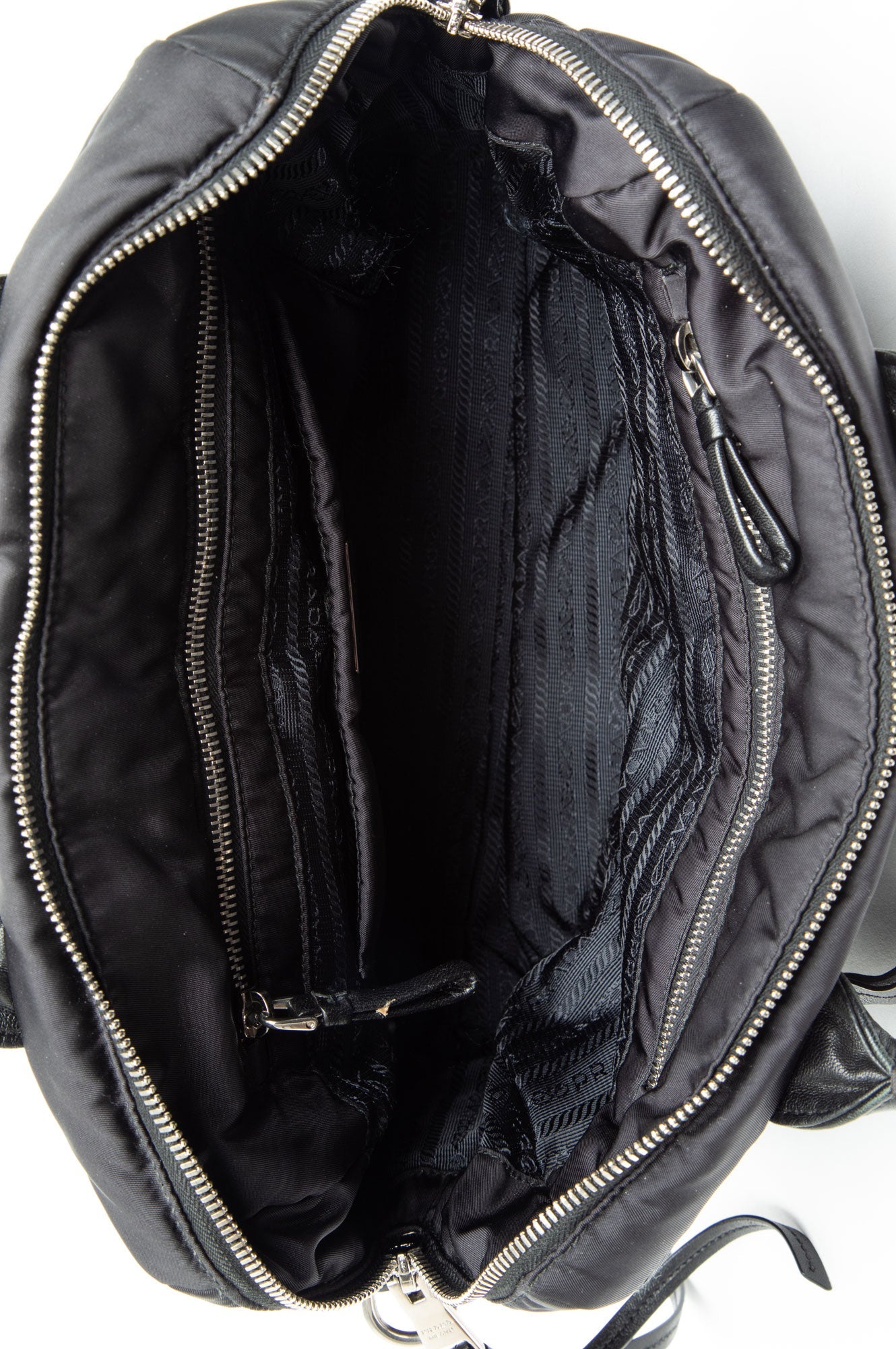 Prada Black Nylon Tote Bag