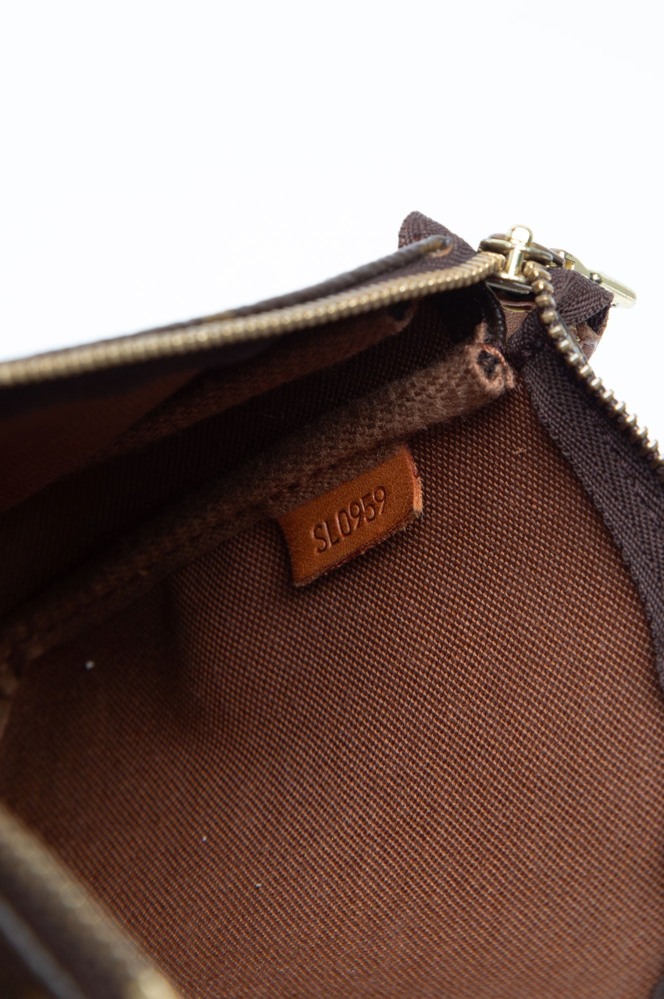 Louis Vuitton Brown Monogram Pochette