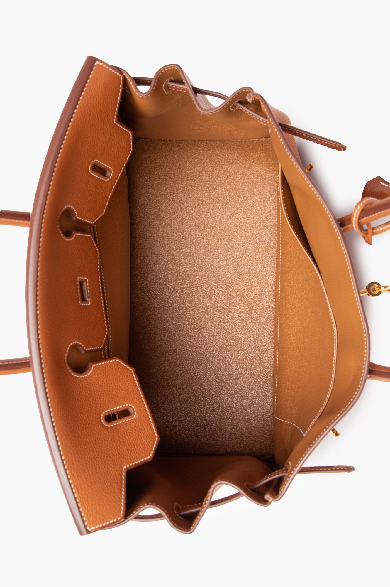 Hermes 2018 Gold Birkin 35 Barenia Faubourg Bag