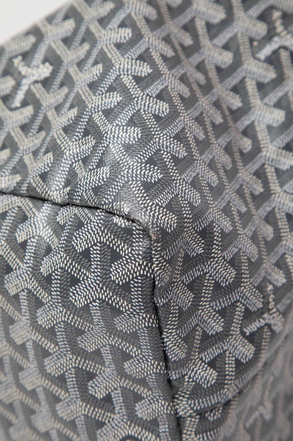 Goyard St Louis Bag GM Grey with Pouch