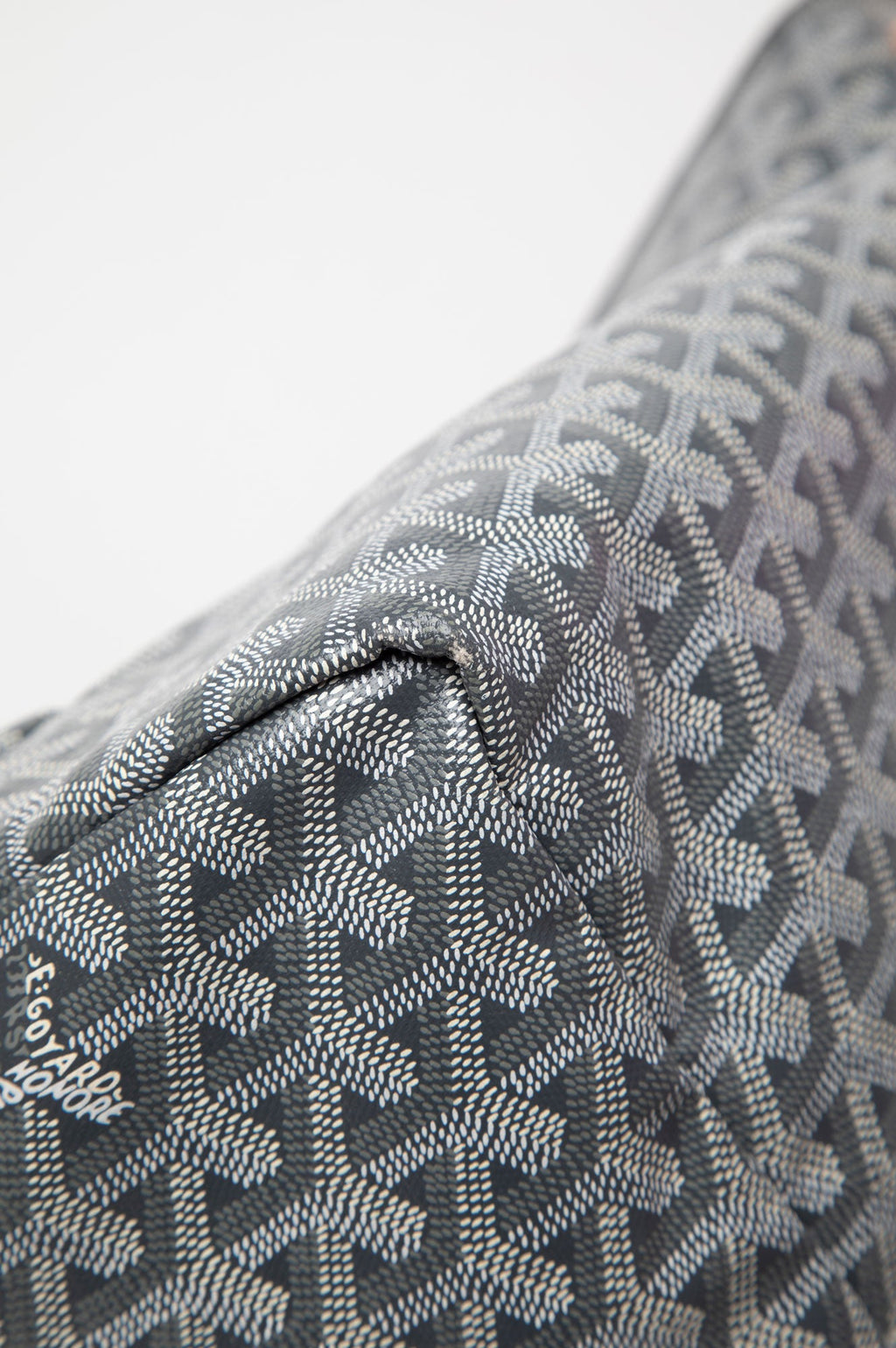 Goyard St Louis Bag GM Grey with Pouch