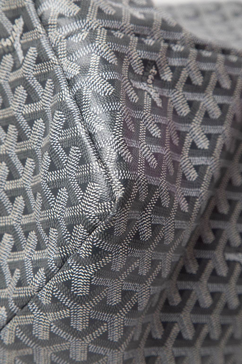 Goyard St Louis Bag GM Grey with Pouch