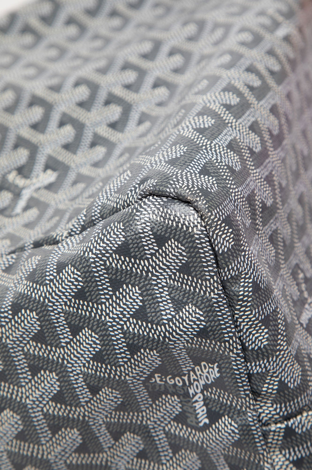 Goyard St Louis Bag GM Grey with Pouch