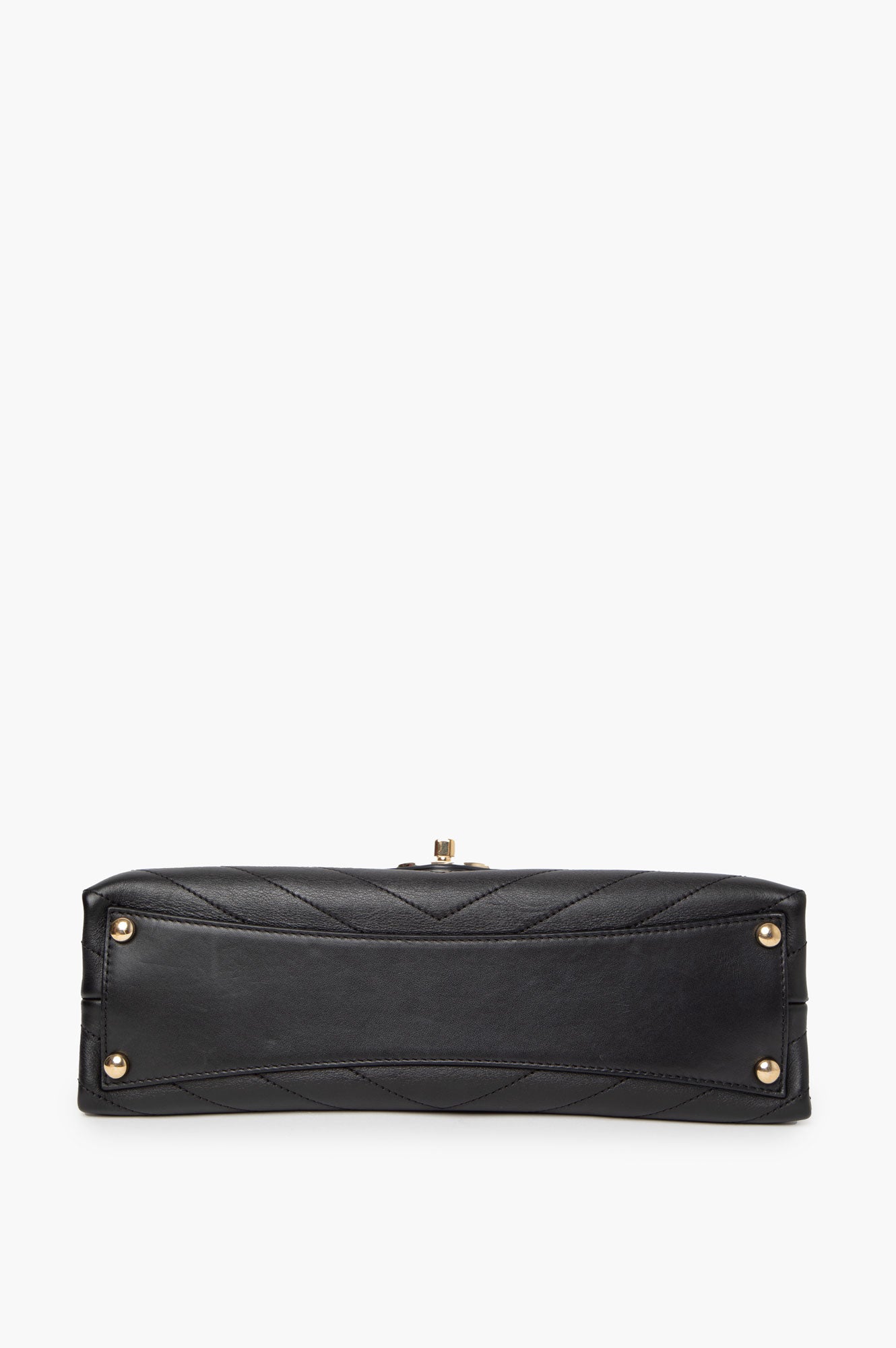 Chanel 2019 Black Coco Chevron Medium Flap Bag