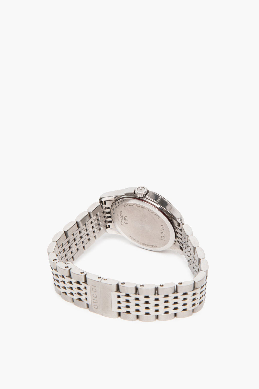 Gucci G Timeless Black Dial Silver Steel Classic Watch
