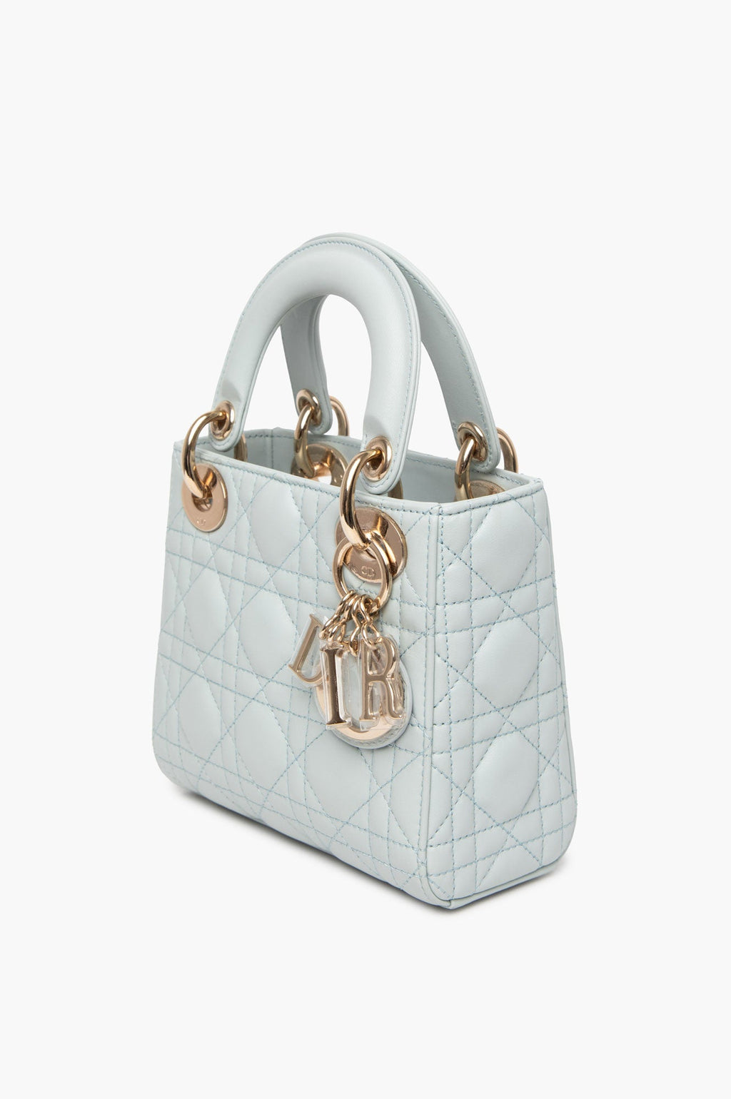Christian Dior Blue Mini Lady Dior