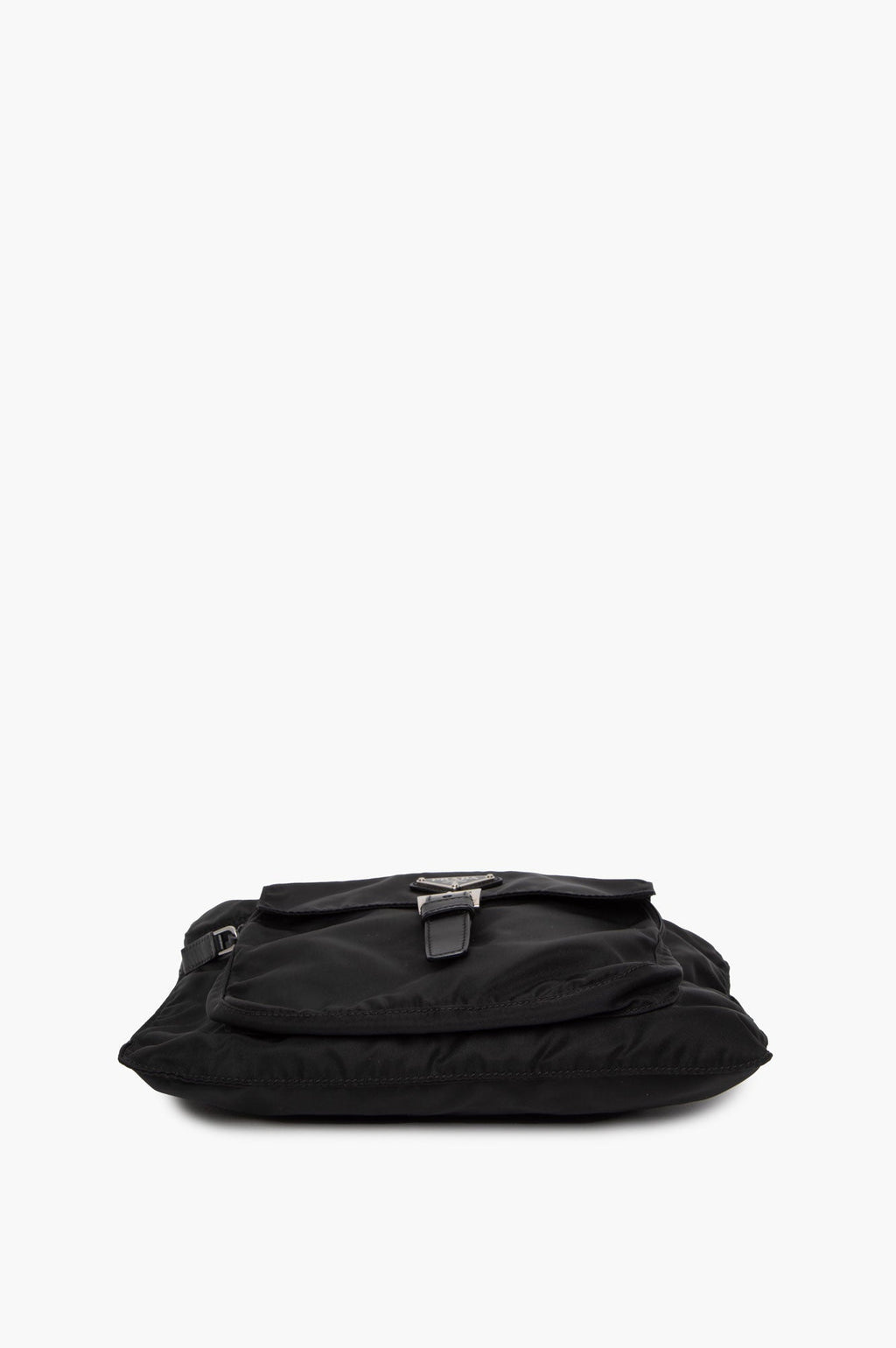 Prada Black Tessuto Sling Messenger Bag