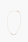 Tiffany & Co Small Yellow Gold Smile Necklace