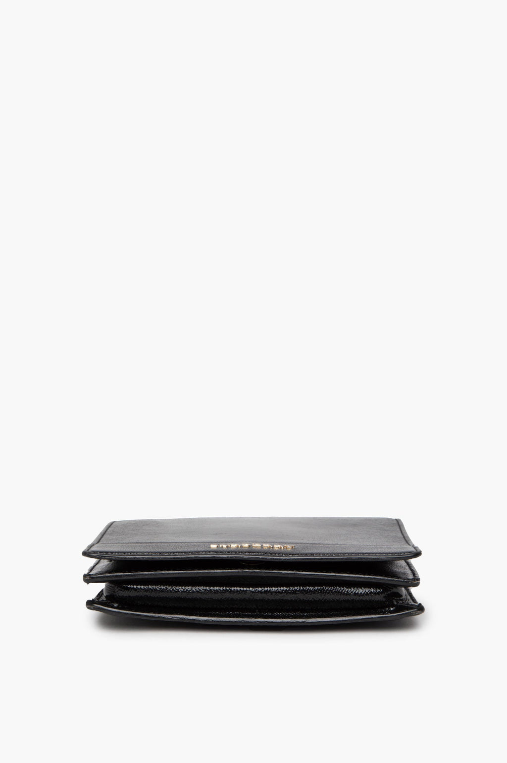 Burberry Black Patent Flap Bag
