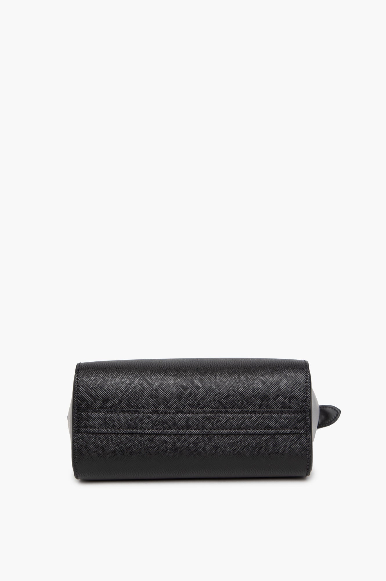 Prada Black Saffiano Mini Zipped Tote