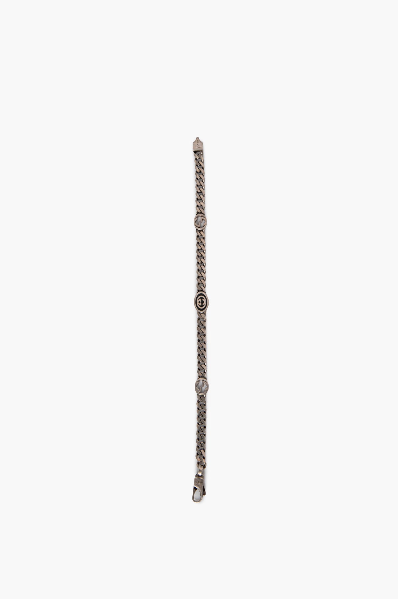 Gucci Silver GG Bracelet