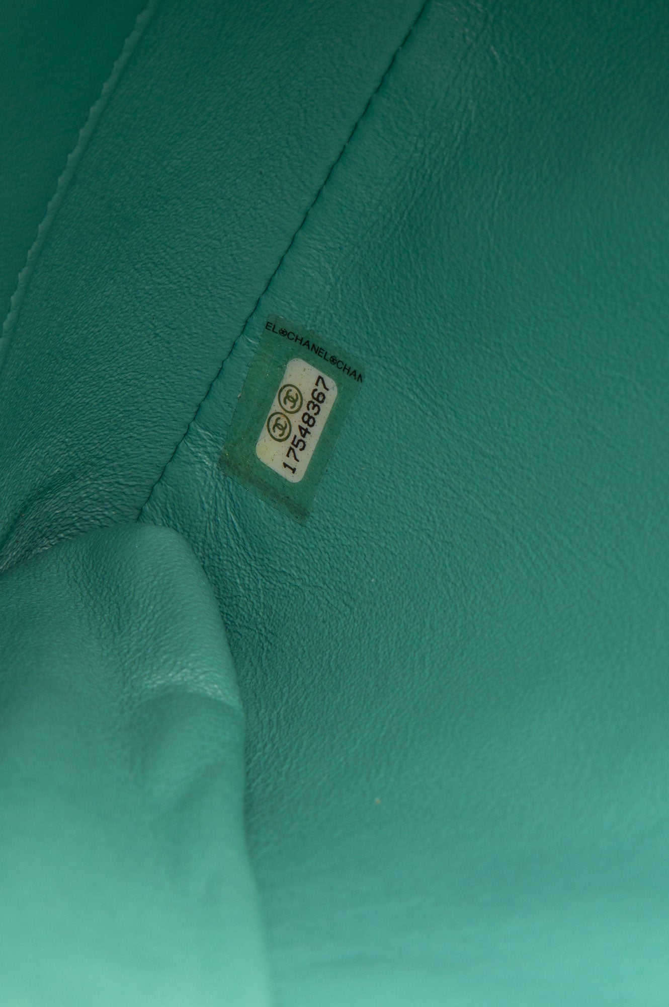 Chanel Green Quilted Patent Leather Single Flap Bag