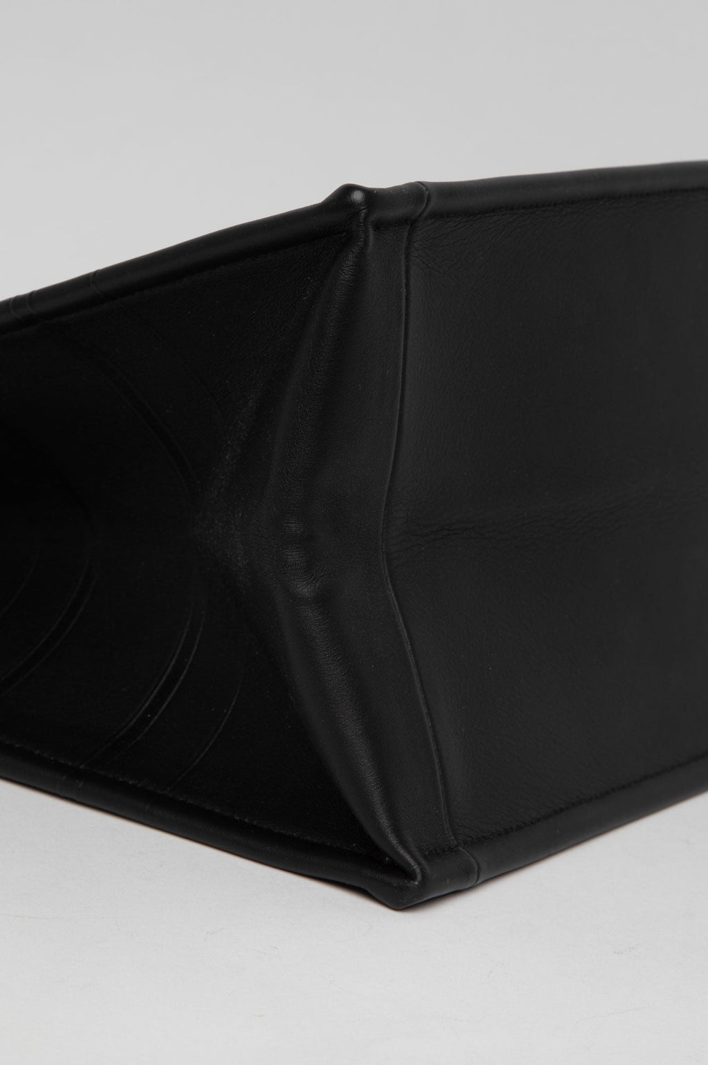 Christian Dior Black Leather Book Tote