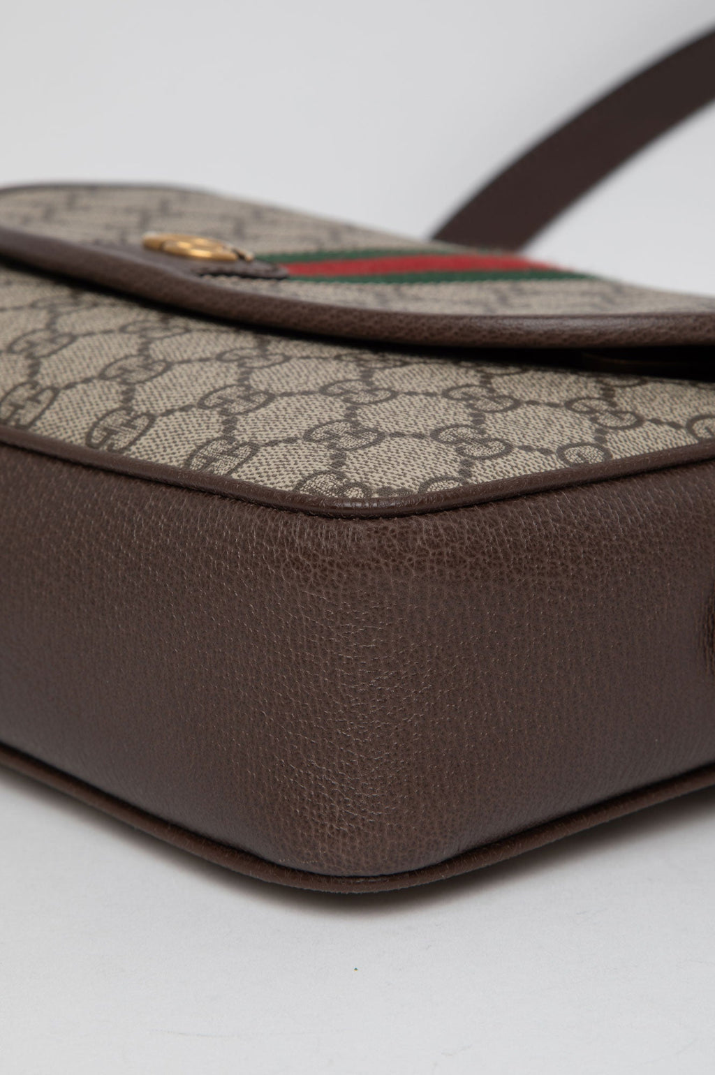 Gucci Brown Ophidia Small Over Shoulder Bag