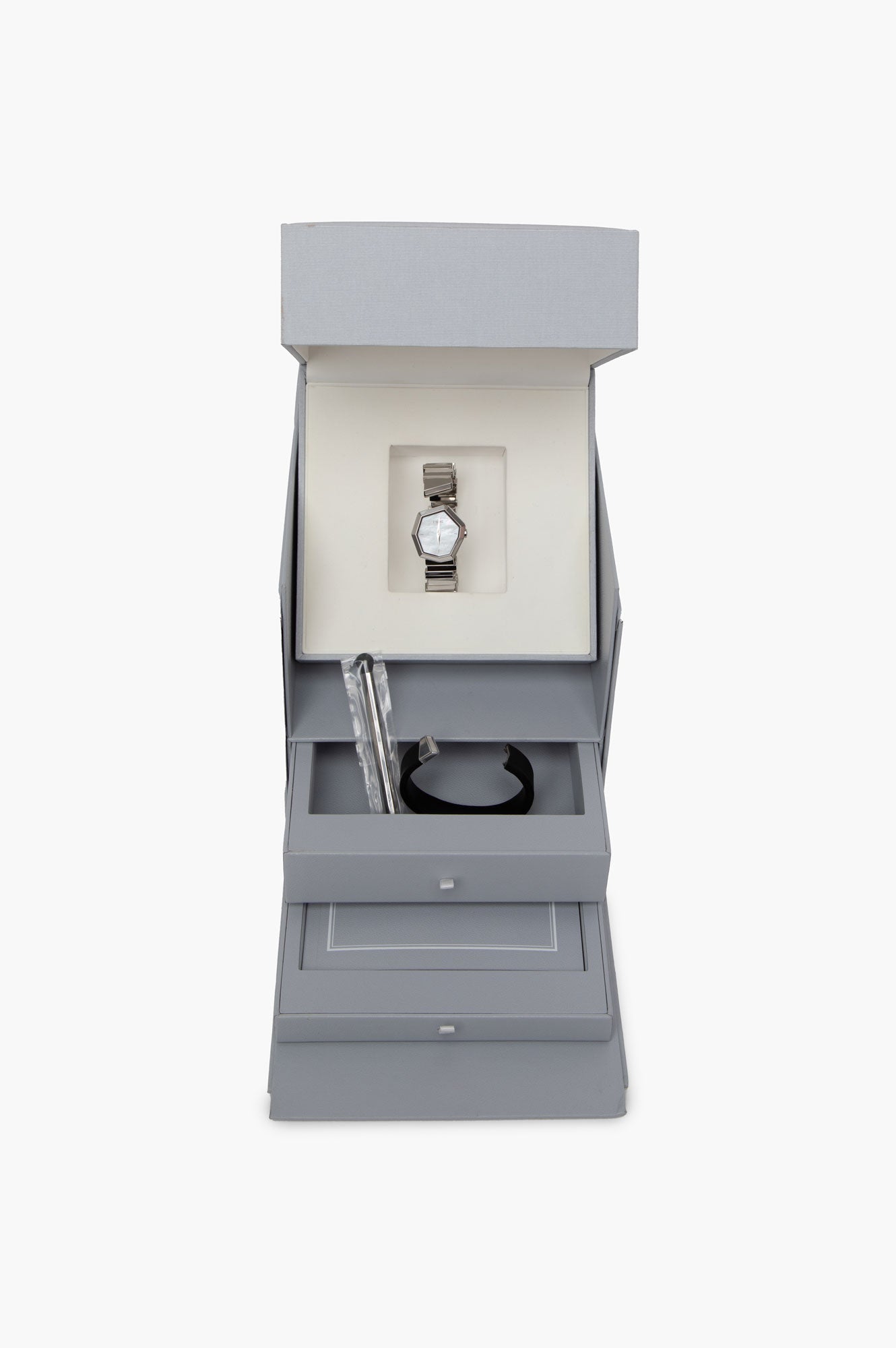 Christian Dior Silver Mother of Pearl Dial Watch